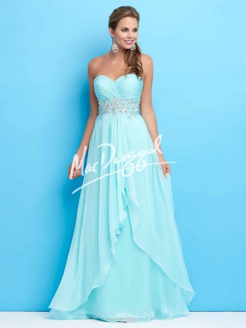 Aqua Blue Prom Dresses