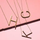 Ellison + Young: Monogram Collection Initial Necklace 1