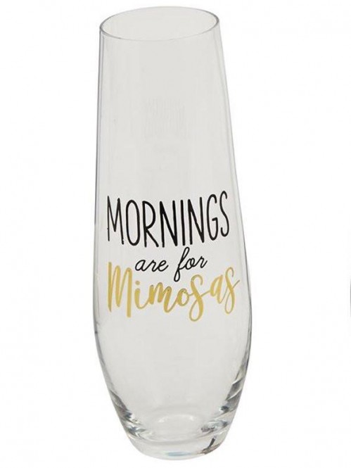 Mimosas Stemless Champagne Glass 1