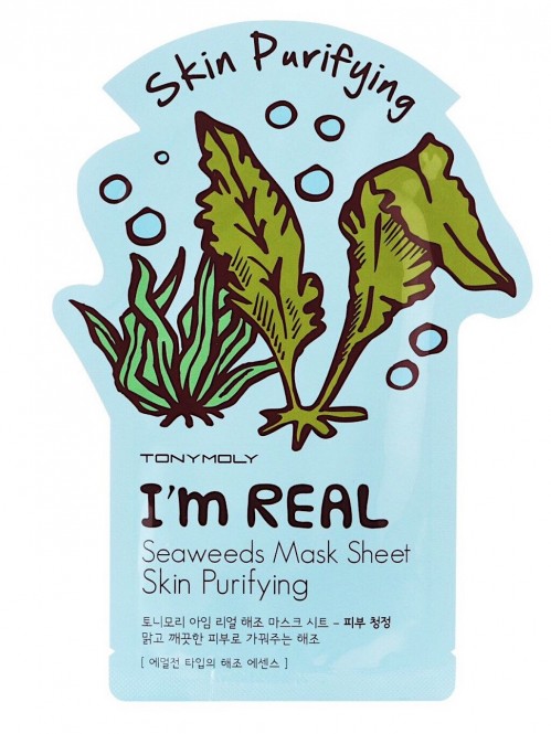 I’m Real Seaweeds Mask Sheet, Skin Purifying 1