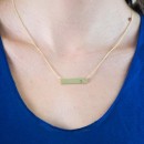 Chelsea Initial Bar Necklace 1