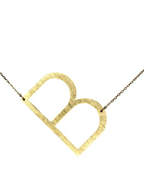 Ellison + Young: Monogram Collection Initial Necklace 6