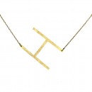 Ellison + Young: Monogram Collection Initial Necklace 8