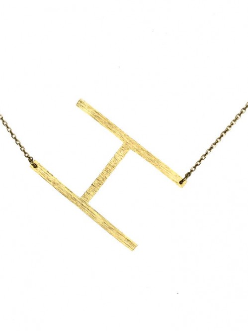 Ellison + Young: Monogram Collection Initial Necklace 8