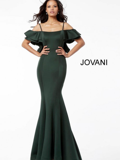 Emerald Cocktail Dress Jovani