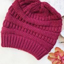 Let's Chill Beanie, Burgundy