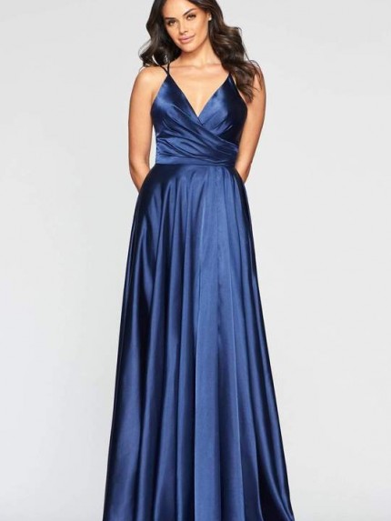 faviana-s10429-v-neck-pleated-bodice-lace-up-back-satin-gown-prom